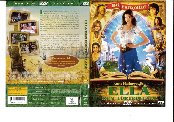 ELLA DEN FÖRTROLLADE (DVD OMSLAG)