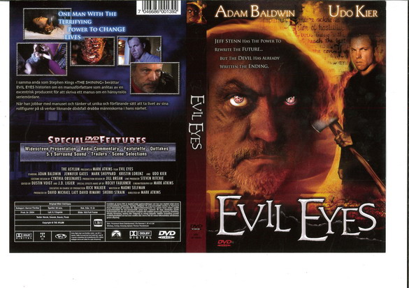 EVIL EYES (DVD OMSLAG)