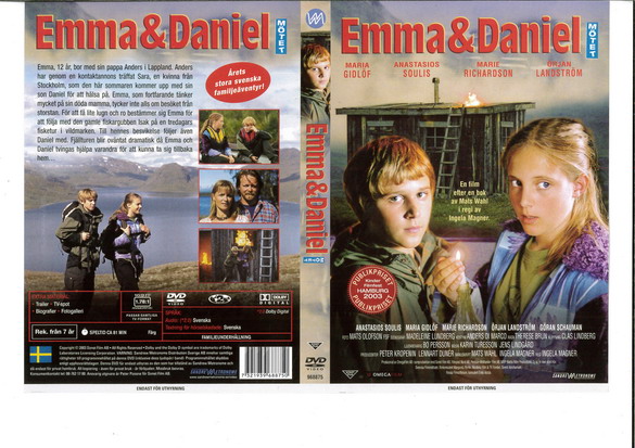 EMMA OCH DANIEL (DVD OMSLAG)