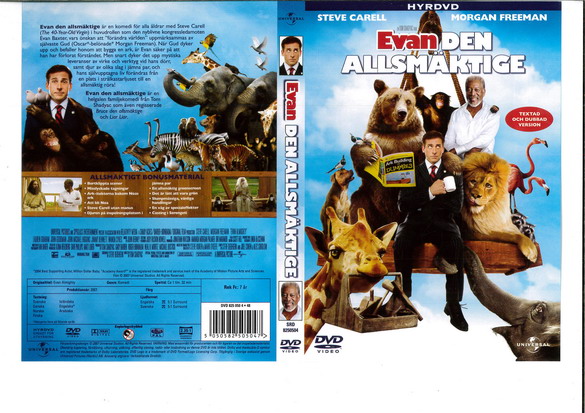EVAN DEN ALLSMÄKTIGE (DVD OMSLAG)