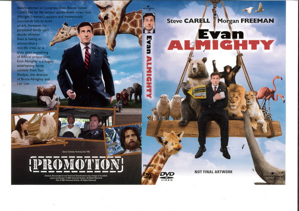 EVAN ALMIGHTY (DVD OMSLAG) PROMO