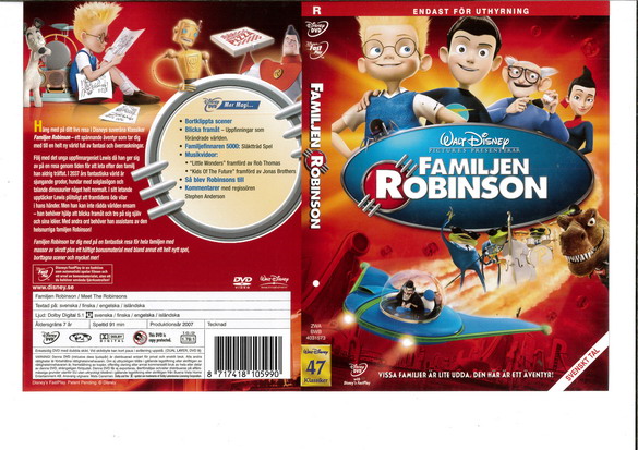 FAMILJEN ROBINSON (DVD OMSLAG)