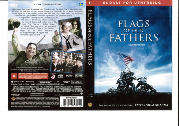 FLAG OF OUR FATHERS (DVD OMSLAG)