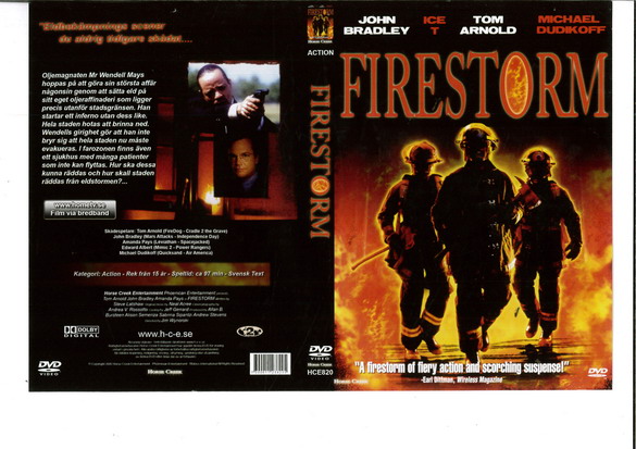 FIRESTORM (DVD OMSLAG)