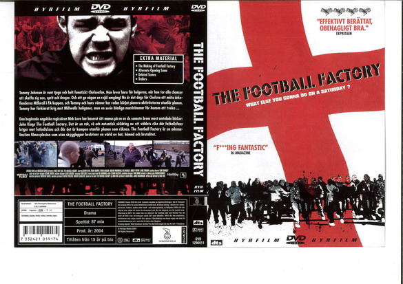 FOOTBALL FACTORY (DVD OMSLAG)