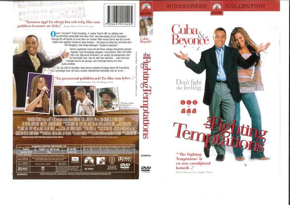 FIGHTING TEMPTATIONS (DVD OMSLAG)