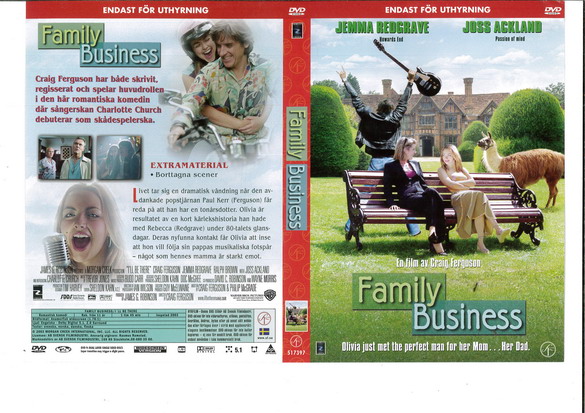 FAMILY BUSINESS (DVD OMSLAG)