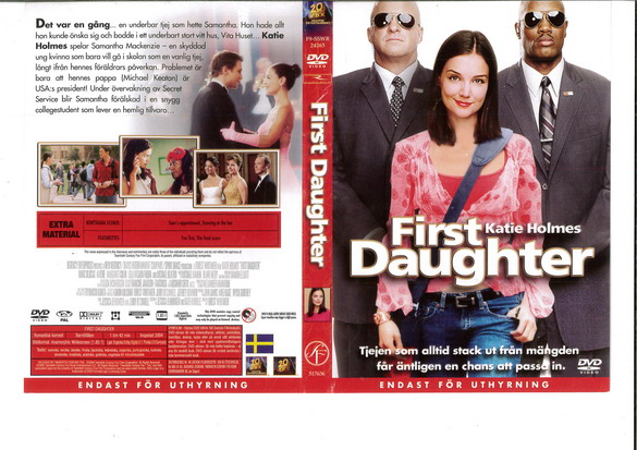FIRST DAUGHTER (DVD OMSLAG)
