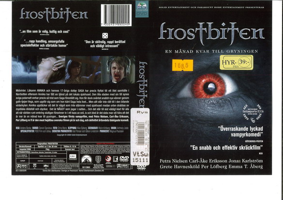 FROSTBITEN (DVD OMSLAG)
