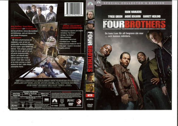 FOUR BROTHERS (DVD OMSLAG)