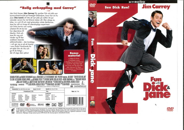 FUN WITH DICK & JANE (DVD OMSLAG)