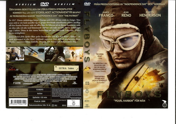 FLYBOYS (DVD OMSLAG)