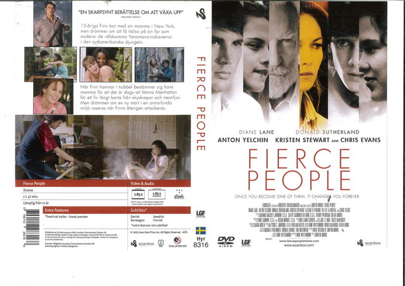 FIERCE PEOPLE (DVD OMSLAG)