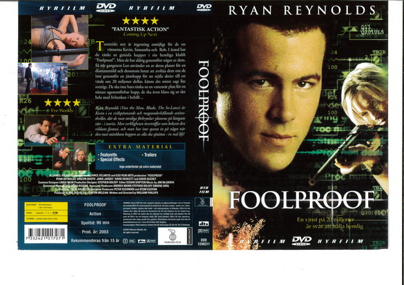 FOOLPROOF (DVD OMSLAG)