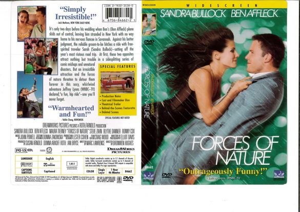 FORCES OF NATURE (DVD OMSLAG) IMPORT