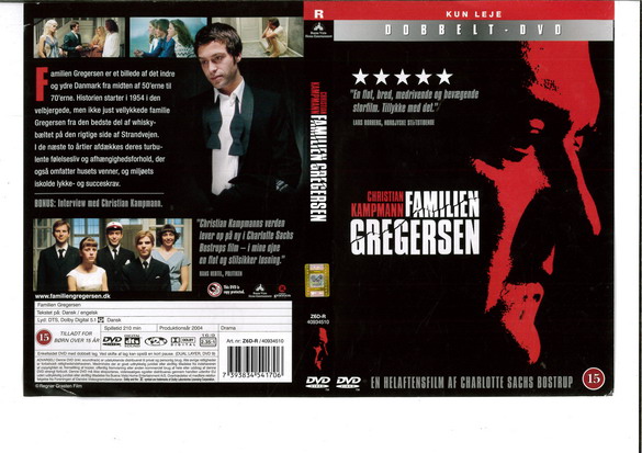 FAMILIEN GREGERSEN (DVD OMSLAG) IMPORT