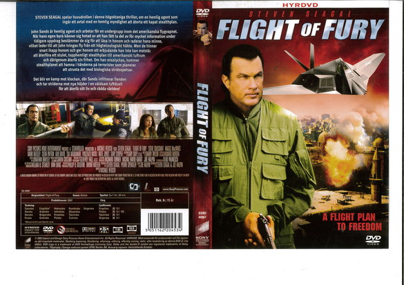FLIGHT OF FURY (DVD OMSLAG)