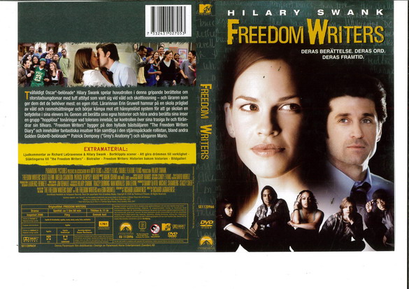 FREEDOM WRITERS (DVD OMSLAG)