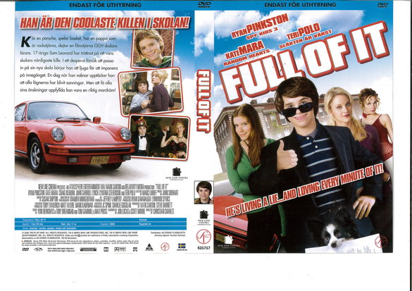 FULL OF IT (DVD OMSLAG)