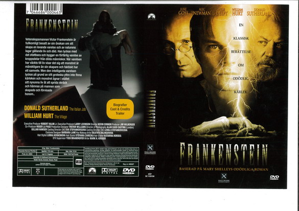 FRANKENSTEIN (DVD OMSLAG)