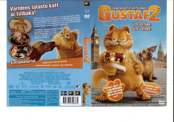 GUSTAF 2 (DVD OMSLAG)