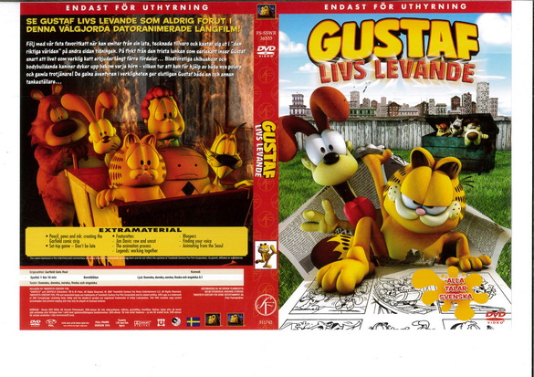 GUSTAF LIVS LEVANDE (DVD OMSLAG)