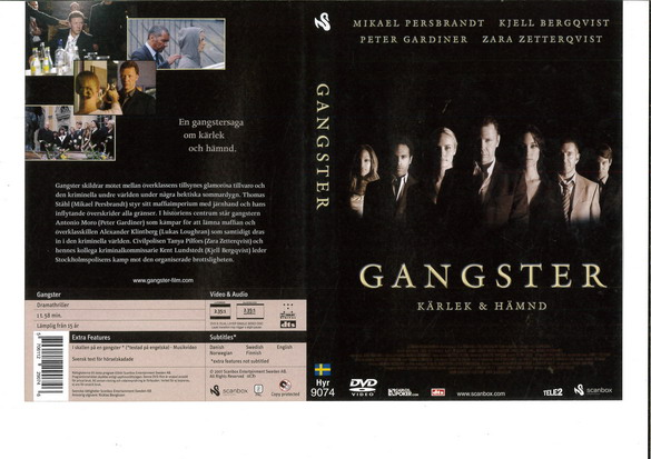 GANGSTER (DVD OMSLAG)