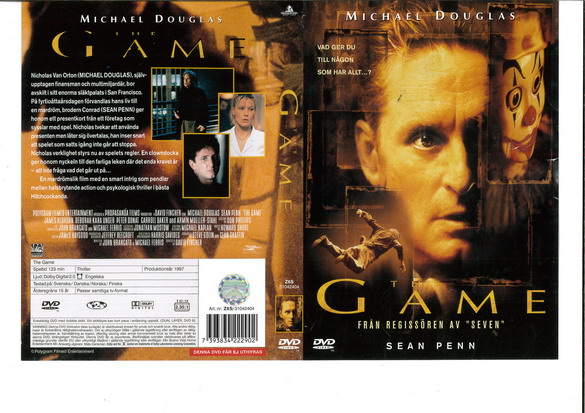 GAME (DVD OMSLAG)