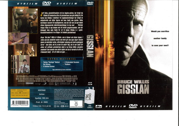 GISSLAN (DVD OMSLAG)