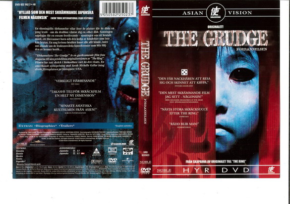 GRUDGE (DVD OMSLAG)