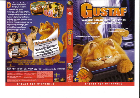 GUSTAF (DVD OMSLAG)