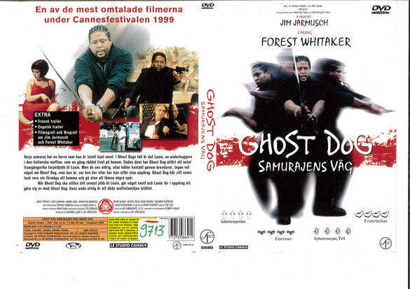 GHOST DOG (DVD OMSLAG)