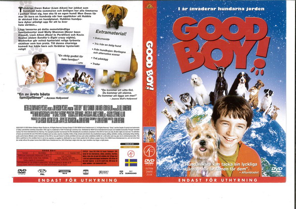 GOOD BOY! (DVD OMSLAG)