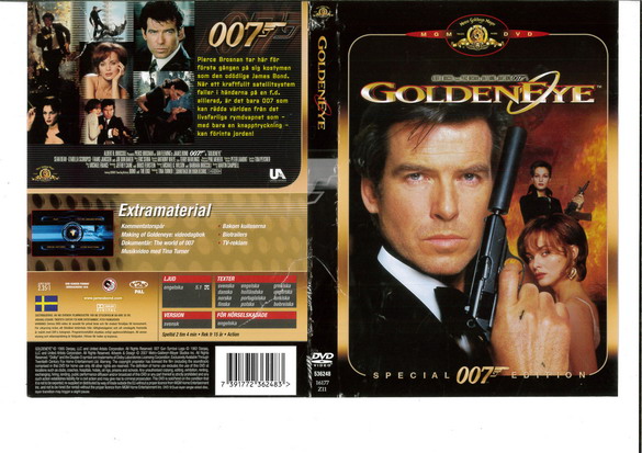 GOLDEN EYE (DVD OMSLAG)