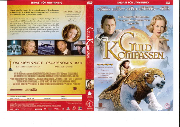 GULDKOMPASSEN (DVD OMSLAG)