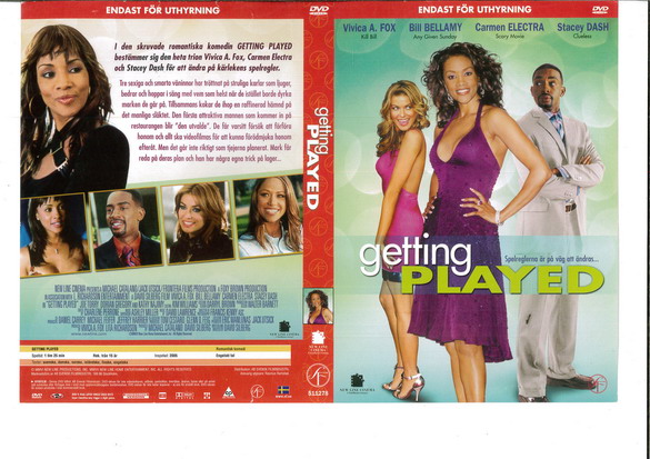 GETTING PLAYED (DVD OMSLAG)