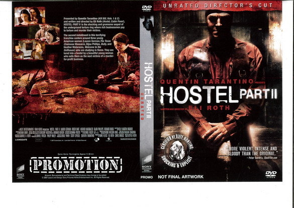 HOSTEL PART 2 (DVD OMSLAG) PROMO
