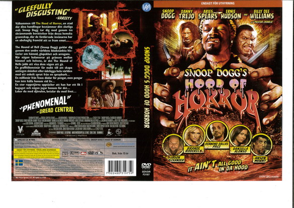 HOOD OF HORROR (DVD OMSLAG)