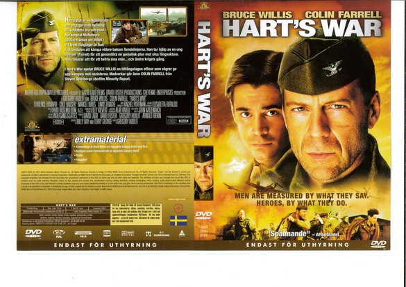 HART'S WAR (DVD OMSLAG)
