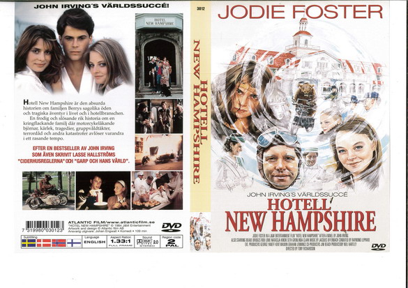 HOTELL NEW HAMPSHIRE (DVD OMSLAG)
