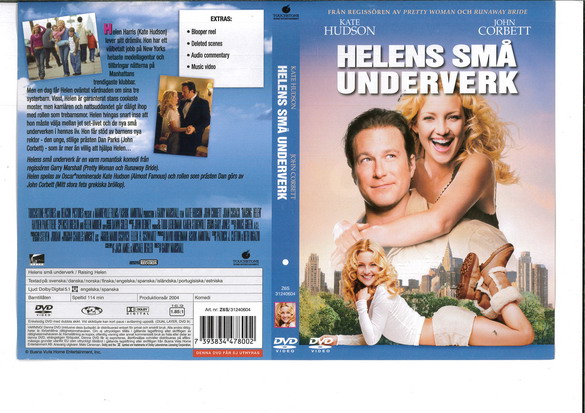 HELENS SMÅ UNDERVERK (DVD OMSLAG)