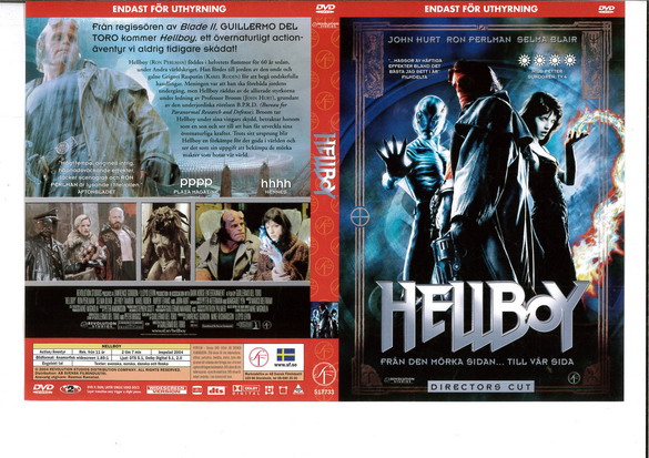 HELLBOY (DVD OMSLAG)