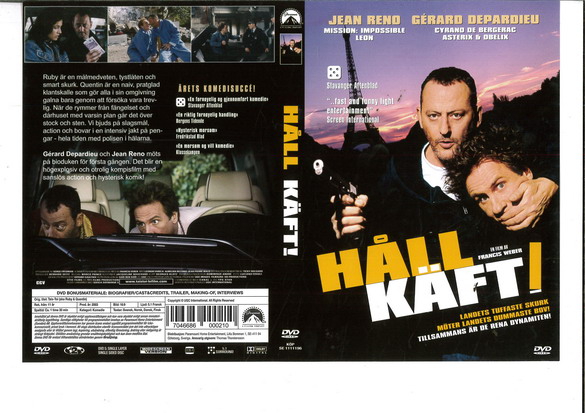 HÅLL KÄFT! (DVD OMSLAG)