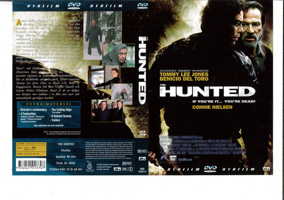 HUNTED (DVD OMSLAG)