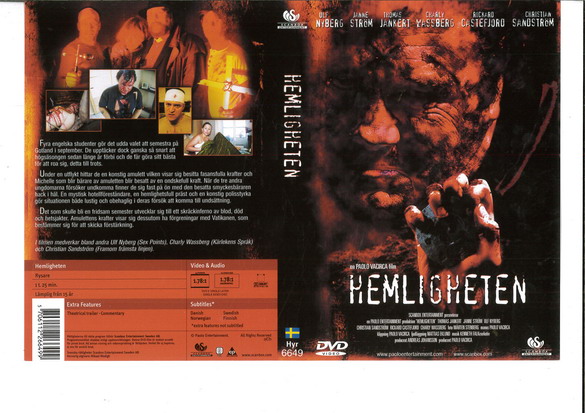 HEMLIGHETEN (DVD OMSLAG)