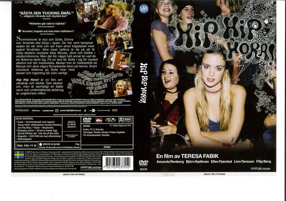 HIP HIP HORA (DVD OMSLAG)