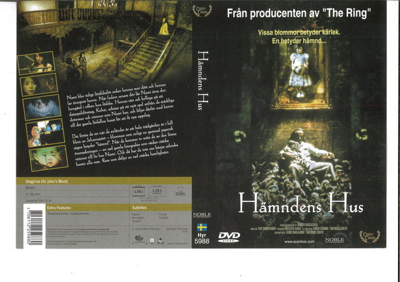 HÄMNDENS HUS (DVD OMSLAG)