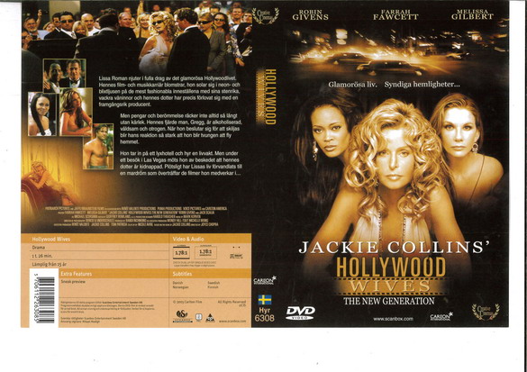 HOLLYWOOD WIVES (DVD OMSLAG)