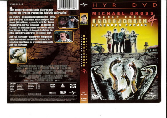 HOTET FRÅN UNDERJORDEN 4 (DVD OMSLAG)