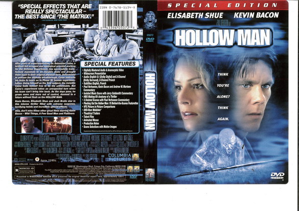 HOLLOW MAN (DVD OMSLAG)